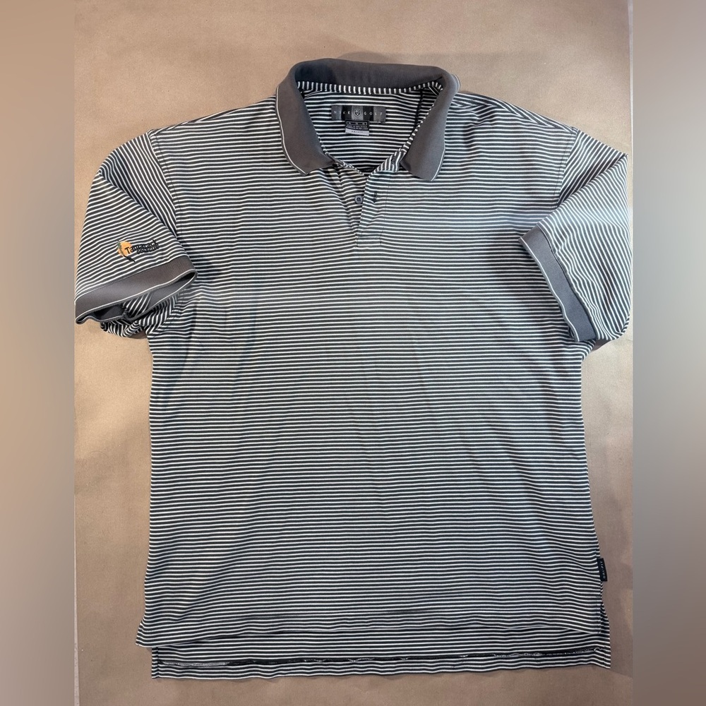 Nike Golf Dri‑FIT Polo Men’s XL – Tamarack Golf Club Striped Performance Shirt